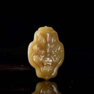 山料和田糖玉守护吊坠