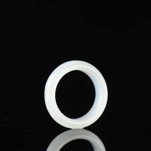 籽料和田白玉指环