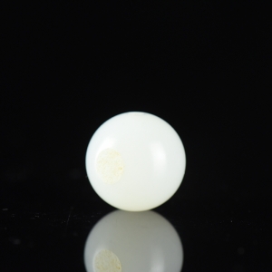 15mm籽料和田白玉圆珠配件