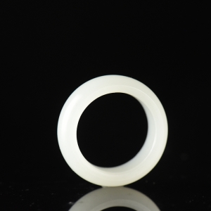 籽料和田白玉指环