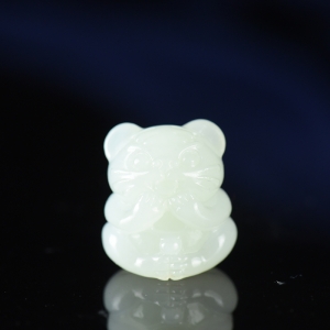 山料和田白玉小老虎吊坠