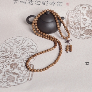 8mm老山檀108佛珠