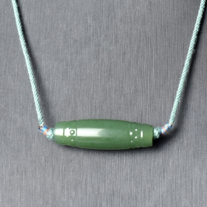 山料和田碧玉路路通吊坠