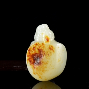 籽料和田玉龙龟吊坠