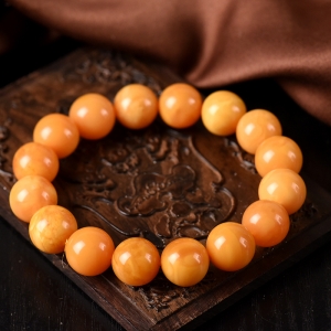 13mm老蜜蜡单圈手串