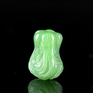 山料和田碧玉百财吊坠