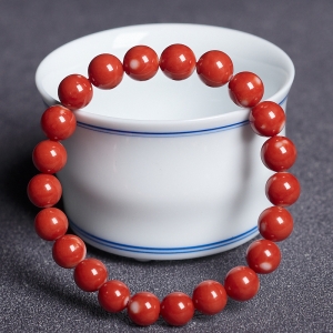 8mmMOMO珊瑚单圈手串