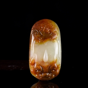 籽料和田白玉貔貅吊坠