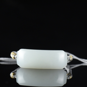 籽料和田白玉手排手绳