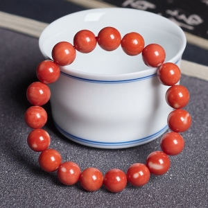 10mmMOMO珊瑚单圈手串