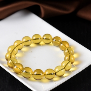 11.5mm蓝珀琥珀单圈手串