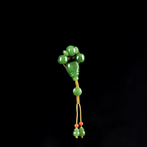 籽料和田碧玉配件套装