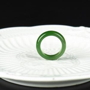 山料和田碧玉指环