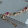 彩色碧玺手链 - 红掌柜