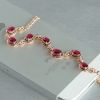 彩色碧玺手链 - 红掌柜