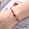 巴西天然碧玺手链-红掌柜