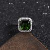 巴西天然绿碧玺戒指-红掌柜