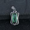 巴西天然绿碧玺吊坠 - 红掌柜