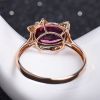天然碧玺戒指-红掌柜