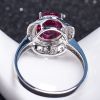 天然红碧玺戒指-红掌柜