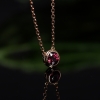 天然碧玺项链-红掌柜