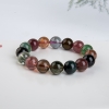 巴西天然多色碧玺手串-红掌柜