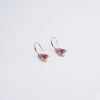 玫红碧玺耳坠-红掌柜