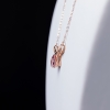 天然碧玺锁骨链-红掌柜