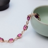 天然碧玺手链-红掌柜