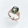 天然绿碧玺戒指-红掌柜