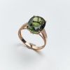 天然绿碧玺戒指-红掌柜
