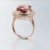 巴西红碧玺戒指-红掌柜
