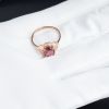 爪镶红碧玺戒指-红掌柜