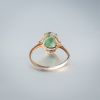 巴西天然碧玺戒指-红掌柜