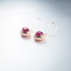 巴西碧玺耳环-红掌柜