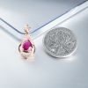 K金碧玺吊坠-红掌柜