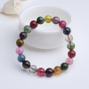 9mm彩虹碧玺手串-红掌柜