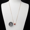卢比莱碧玺锁骨链-红掌柜