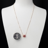 巴西卢比莱色碧玺锁骨链-红掌柜