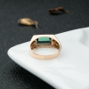 蓝绿碧玺戒指-红掌柜