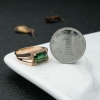 18K金镶钻蓝绿碧玺戒指-红掌柜