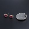 碧玺耳钉 - 红掌柜