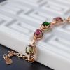 巴西彩色碧玺手链 - 红掌柜