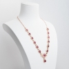 天然粉色碧玺项链-红掌柜
