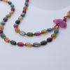 巴西天然多色碧玺项链-红掌柜