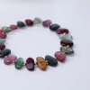 巴西天然多色碧玺手链-红掌柜