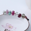 多色碧玺随形手链-红掌柜