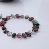 巴西天然多色碧玺手链-红掌柜
