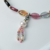 多色碧玺手串-红掌柜