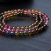 彩虹碧玺多圈手串-红掌柜
